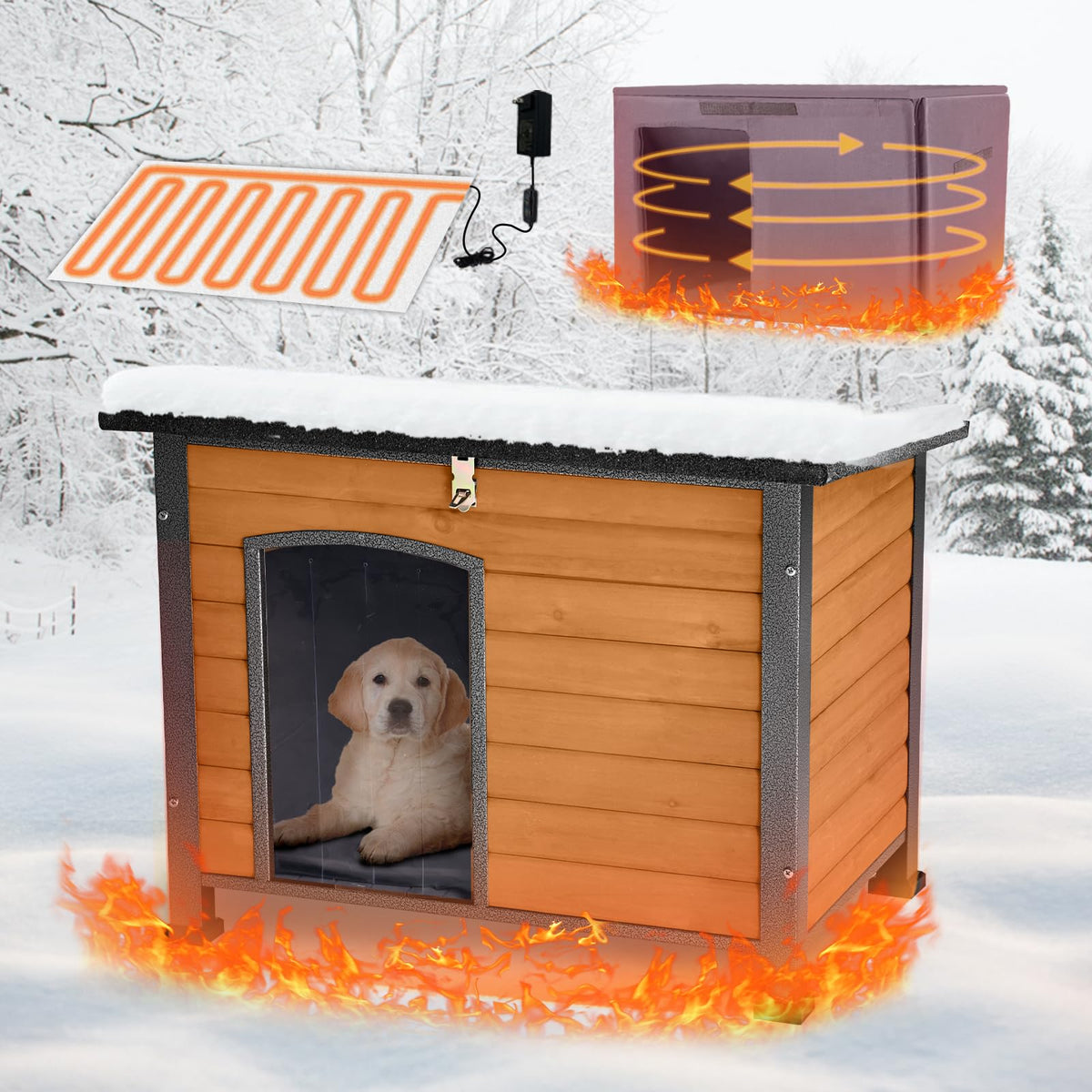 Heated Dog House